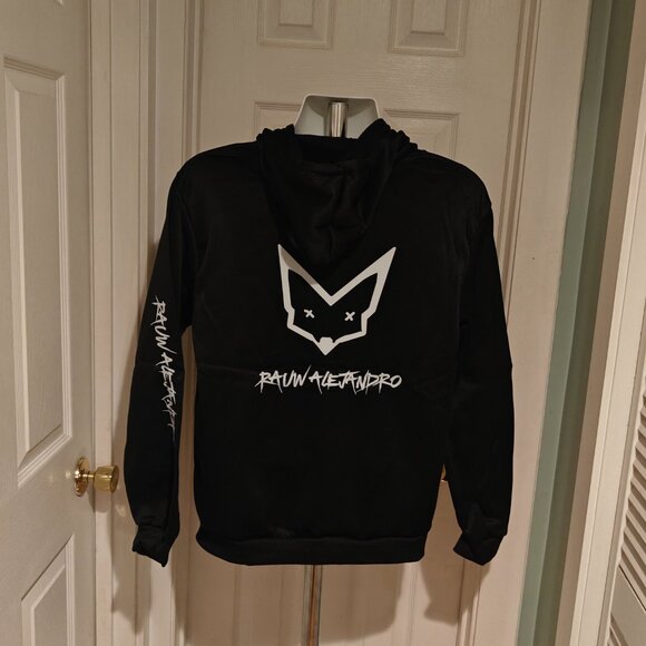 Rauw Alejandro Black Hoodie Men Woman Size L Harajuku Pullover Streetwear Unisex - Picture 6 of 10